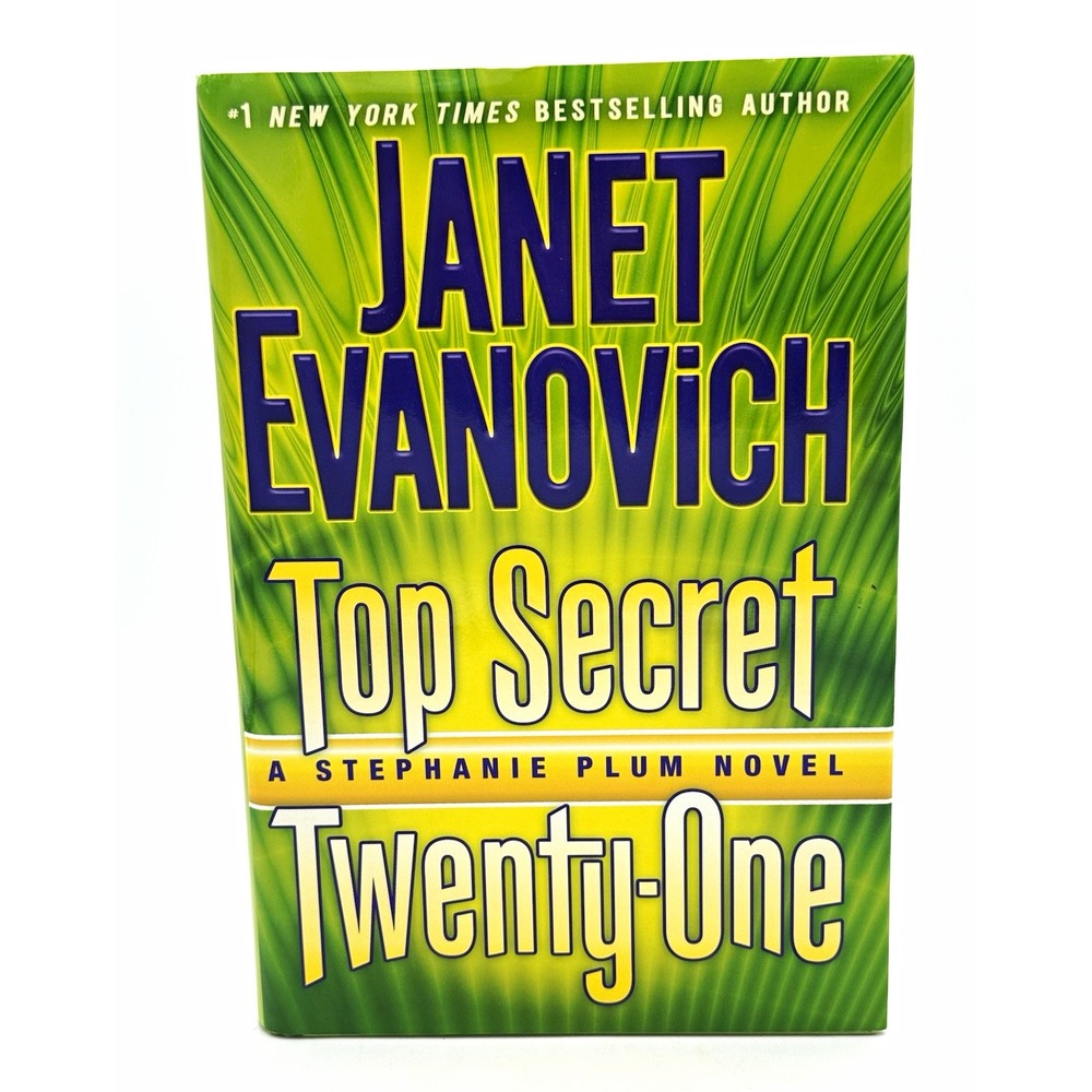 Janet Evanovich Top Secret Twenty-One Stephanie Plum #21 Hardcover 2014 DJ
